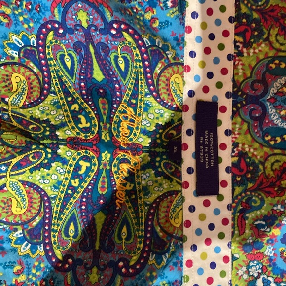 EUC Alan Flusser men’s XL shirt - Picture 2 of 10